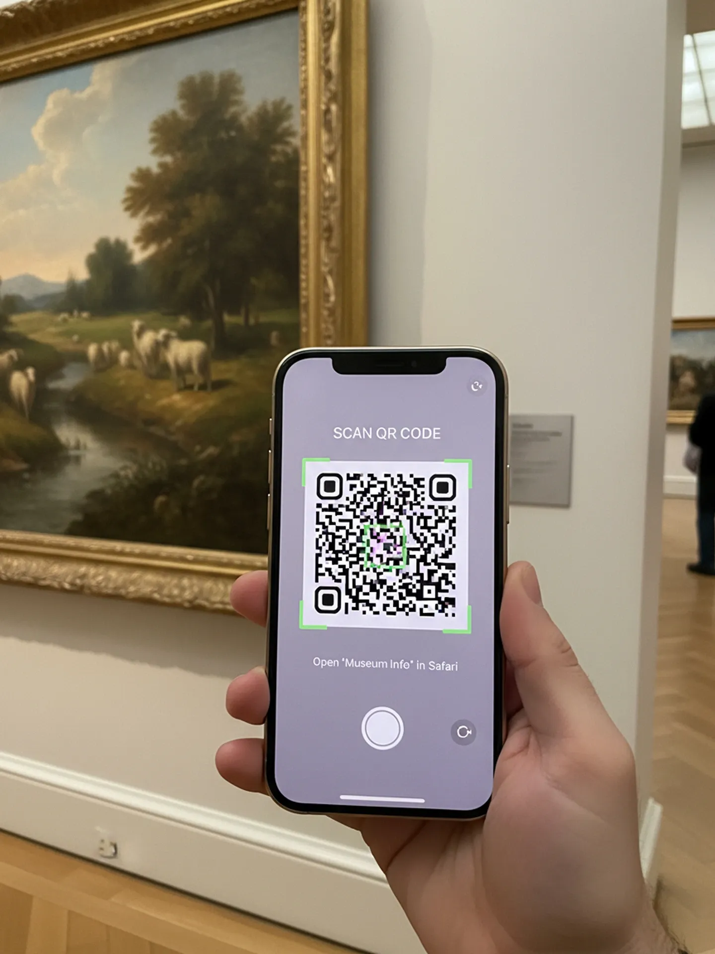 Scan the QR code
